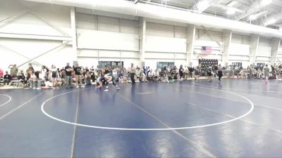 110 lbs Semis & Wb (16 Team) - Kamryn Brumley, The Farm vs Mercedes Goodman, Team Wyoming