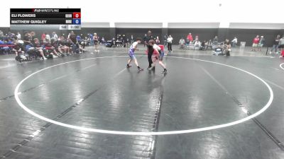 126 lbs Eli Flowers, Georgia vs Matthew Quigley, Team Michigan - Red