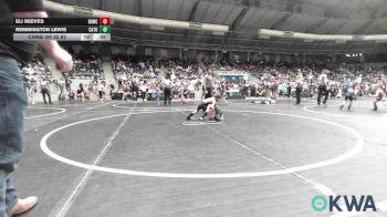 46 lbs Consi Of 32 #2 - Eli Reeves, Broken Arrow Wrestling Club vs Remmington Lewis, Catoosa Youth Wrestling