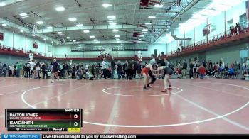 95 lbs Champ. Round 3 - Dalton Jones, Quaker Wrestling Club vs Isaac Smith, Indian Creek Wrestling Club