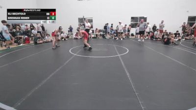 92 lbs Round 2 - Eli Bechtold, Micky`s Maniacs vs Brennan Reber, Keystone Krush