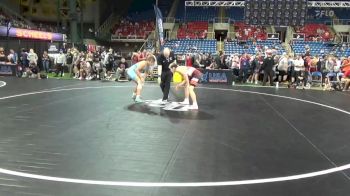 145 lbs Cons 64 #1 - Brady Collins, Pennsylvania vs Ryan Hager, Ohio