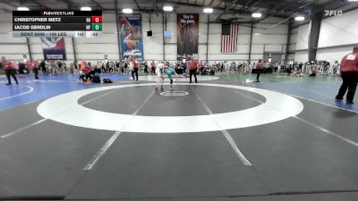 106 lbs Consi Of 64 #1 - Christopher Metz, GA vs Jacob Gendlin, NY
