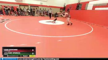 132 lbs Cons. Semi - Uylysses Aparicio, Zillah vs Chad Busching, Okanogan