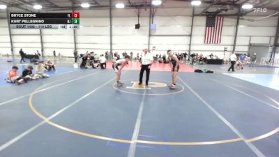 119 lbs Quarterfinal - Bryce Stone, FL vs Kurt Pellegrino, NJ