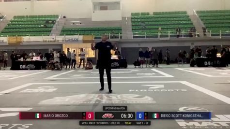 Diego Scott Konigsthal Cardenas vs Mario Orozco 2025 ADCC Guadalajara Open