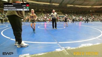 80 lbs Round Of 64 - Lane Faunce, SlyFox Wrestling Academy vs Ross Stegeman, RAW Wrestling Club