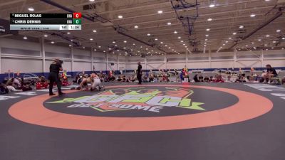 175 lbs 1st Place Match - Chris Dennis, Unattached vs Miguel Rojas, Unattached