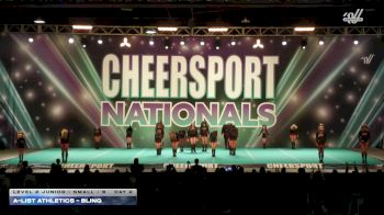 A-List Athletics - Bling [2026 L2 Junior - Small - B Day 2] 2026 CHEERSPORT National All Star Cheerleading Championship