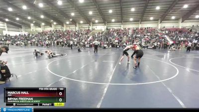 160 lbs Champ. Round 1 - Marcus Hall, JWC vs Bryan Freeman, Sanderson Wrestling Academy