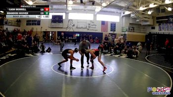 172 lbs 1st Place Match - Cash Morrell, Cochranton Area Hs vs Brandon Hoover, Cambridge Springs Hs