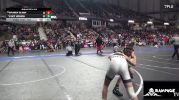 105 lbs Champ. Round 1 - Luke Meinen, Blue Valley vs Kasten Elsen, Council Grove
