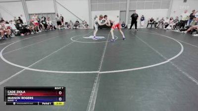 190 lbs Round 2 (8 Team) - Cade Ziola, Nebraska vs Hudson Rogers, Idaho