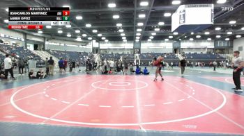 174 lbs Cons. Round 3 - James Opitz, Williams Baptist vs JeanCarlos Martinez, Andrew College