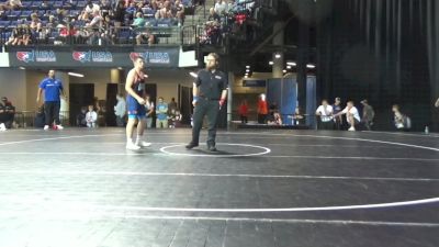 155 lbs Cons. Quarters - Jonathen Zamora, Dethrone Wrestling Club vs Easton Spaulding, West Virginia