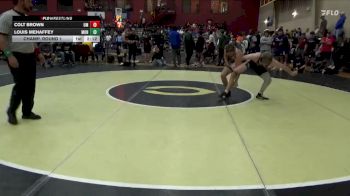 141 lbs Champ. Round 1 - Louis MeHaffey, Montreat College vs Colt Brown, Montevallo