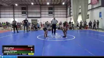 75 lbs Round 1 (8 Team) - Logan Potting, BEASTWORKS WC vs Cruz Little, SCANLAN WA