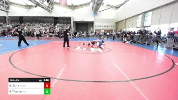 162-H lbs Round Of 64 - Benji Zafrir, RedNose Wrestling School vs Bryce Thoman, Delaware Valley