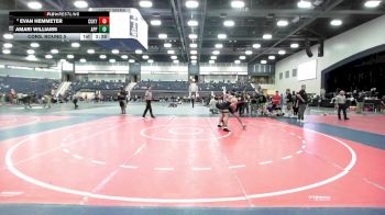 149 lbs Cons. Round 5 - Amari Williams, Apprentice School vs Evan Hemmeter, Cumberlands (Ky.)