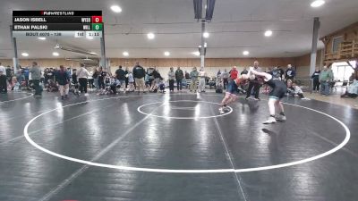 136 lbs Semifinal - Jason Isbell, Wysox vs Ethan Palski, Williamsport