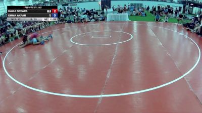 190 lbs Halle Spears, Michigan Red vs Emma Akpan, Illinois