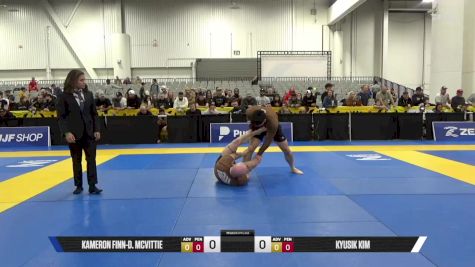 Kyusik Kim vs Kameron Finn-D. McVittie 2025 World IBJJF Jiu-Jitsu No-Gi Championship