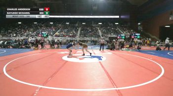 190 lbs Cons. Round 2 - Bayleigh McDaniel, Douglas vs Charlee Anderson, Rocky Mountain