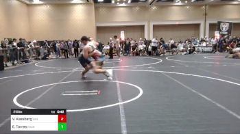 215 lbs Round Of 32 - Vincent Kaesberg, San Marcos HS vs Esteban Torres, Pounders WC