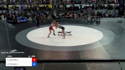 145 lbs Quarters - Valerie Hamilton, IL vs Desza Munson, CO