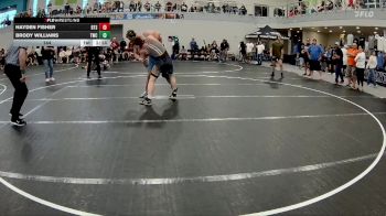 144 lbs Round 1 (6 Team) - Hayden Fisher, Beebe Trained Silver vs Brody Williams, Trojan WC