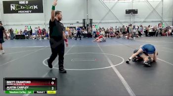 113 lbs Round 6 (8 Team) - Austin Carfley, The Compound RTC vs Brett Crawford, Savage WA Black