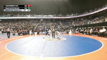 1A/2A 113 Cons. Semi - Dean Huffstetler, Bradford Prep vs Alexandero Ical, Avery County