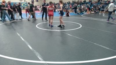 120 lbs Champ. Round 2 - Kinzie Williams, Sublime Wrestling Academy vs Summer Birch, Sandpoint High School Wrestling