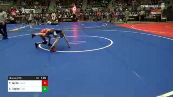 67 lbs Prelims - Cole Wyller, American Gladiators vs Brock Goebel, Mwc Wrestling Academy