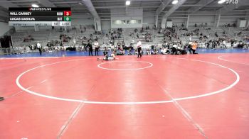 135 lbs Rr Rnd 2 - Will Carney, Midwest RTC vs Lucas DaSilva, Mat Warriors Blue