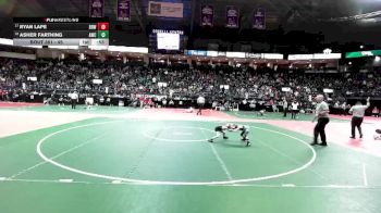 45 lbs Cons. Round 2 - Asher Farthing, AWC1 vs Ryan Lape, BBWA