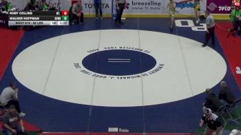 96 lbs Round Of 16 - Koby Collins, Mt. Lebanon vs Walker Hoffman, Downingtown West