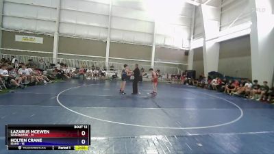 94 lbs Placement Matches (8 Team) - Lazarus McEwen, Washington vs Holten Crane, Idaho