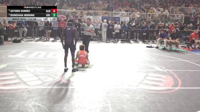 113 3A Champ. Round 1 - Donovan Jenkins, South Plantation vs JAYDEN GOMEZ, Bloomingdale Sr