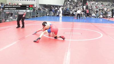 96-I lbs Consi Of 16 #2 - Dominick DeFilippis, Yale Street vs Amir Yusupov, Willpower Wrestling Club