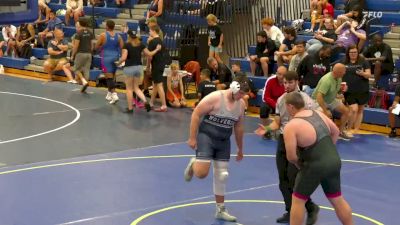 285 lbs Round 2 - Joseph Burns, Sweet Home High School vs Jason Jackson, OH