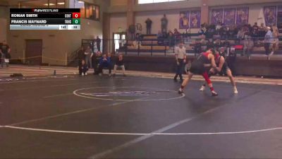 157 lbs Cons. Round 2 - Roman Smith, Central vs Francis Maynard, Thunder Basin High School