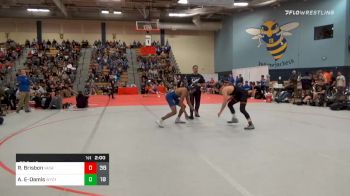 152 lbs Prelims - Ryan Brisbon, Vacaville vs Adam El-Damis, Wayzata