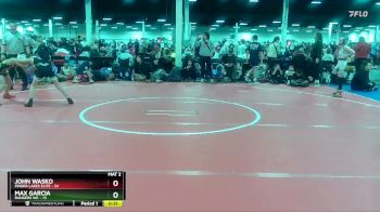 72 lbs Round 8 (10 Team) - John Wasko, Finger Lakes Elite vs Max Garcia, Rangers WC