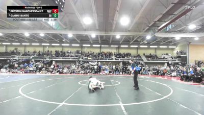 175 lbs Final - Preston Marchesseault, Ponaganset vs Gianni Santo, Bishop Hendricken