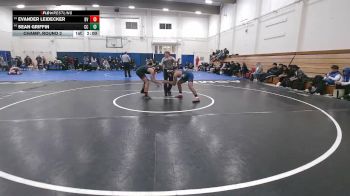 142 lbs Champ. Round 2 - Evander Leidecker, Bella Vista vs Sean Griffin, Central Catholic