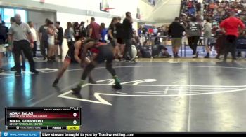 126 lbs Semifinal - Nikhil Guerrero, Legacy Wrestling Center vs Adam Salas, Sunkist Kids Monster Garage