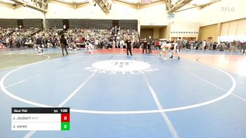 162-H lbs Round Of 64 - Joshua Joubert, North Hunterdon vs Justin Yanez, .