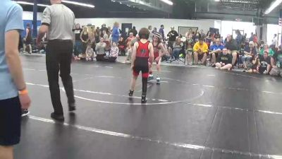 60 lbs Quarterfinal - Dane Bova, All American vs Greyson Fitzgerald, Valley Vengeance