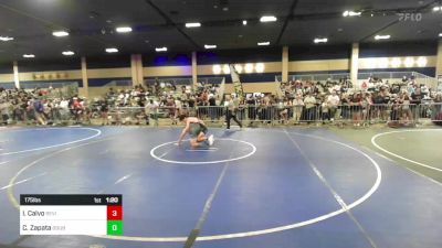 175 lbs Round Of 64 - Iyland Calvo, Revival School Of Wrestling vs Carleo Zapata, Double-tap